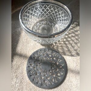 Vintage Serving Bowl & Rest